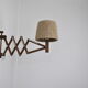 Scissors wall lamp 1970