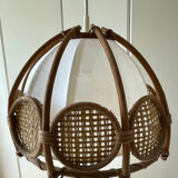 Bamboo and rattan suspension from the 60s/70s.