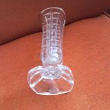 Vintage vase with geometric design