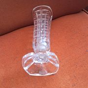 Vintage vase with geometric design
