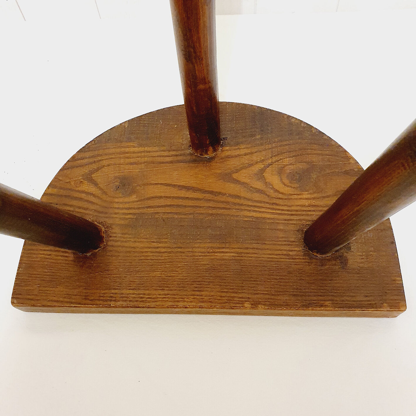 Brutalist tripod stool