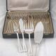 12 couverts à poisson et couverts de service 26 pièces Christofle Boréal en métal argenté