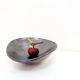 Decorative dishes or vintage ceramic grey glazed catchalls.