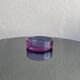 Murano Glass Bowl, Violet Purple Tray, Mid-Century Modern, Italy