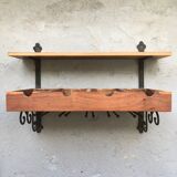 Shelf for glasses and cutlery