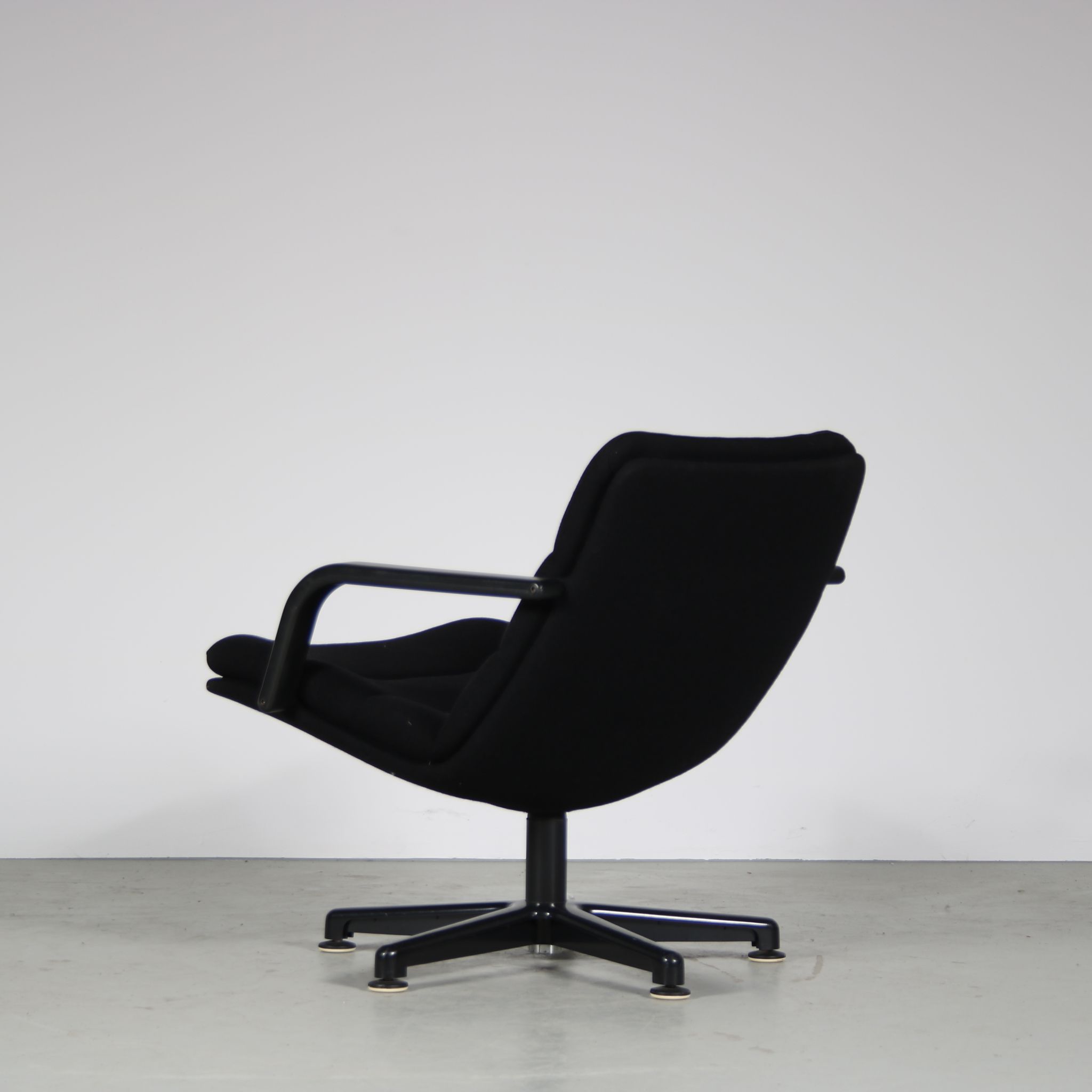 1970s swivel chair by geoffrey harcourt for artifort, netherlands