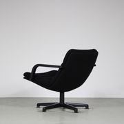 1970s swivel chair by geoffrey harcourt for artifort, netherlands