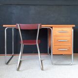 Tubular desk and bauhaus chair circa 1930