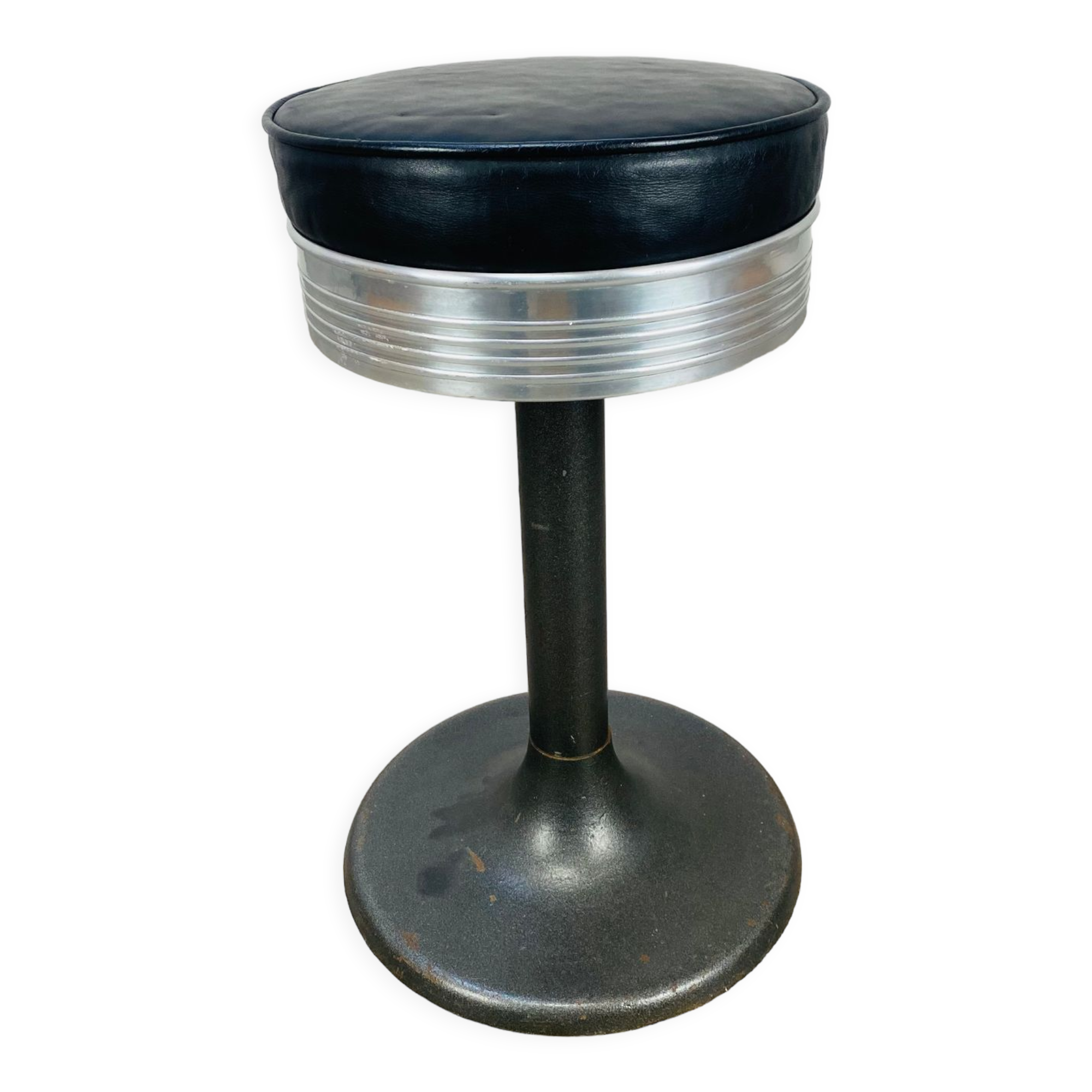 Vintage industrial style dining stool by trewa