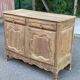 Louis XV sideboard renovated in solid oak, 18th century