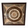 Vintage frame butterfly wings mosaic