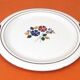 Dessert dish in earthenware Société Amandinoise Saint Amand