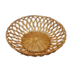 Vintage braided wicker basket