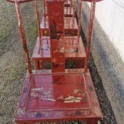 Chinese chairs of the early twentieth century in lacquered wood