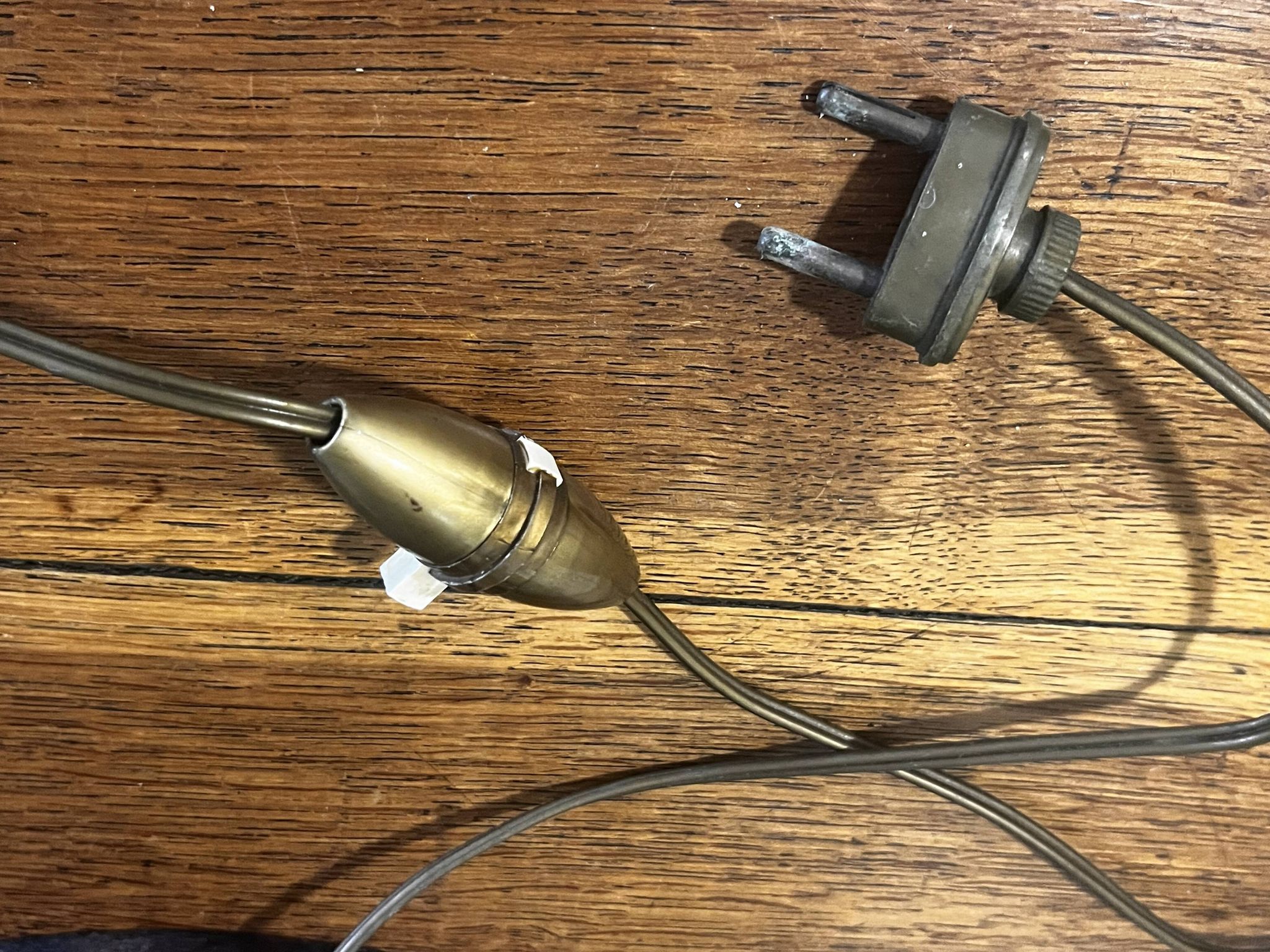 Bronze lamp