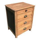 Oak cabinet with 4 drawers