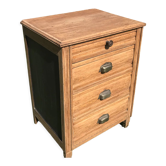 Meuble de métiers chêne à 4 tiroirs