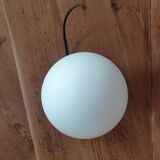 Apply matte white opaline ball