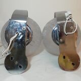 Paire d’appliques en verre de Murano