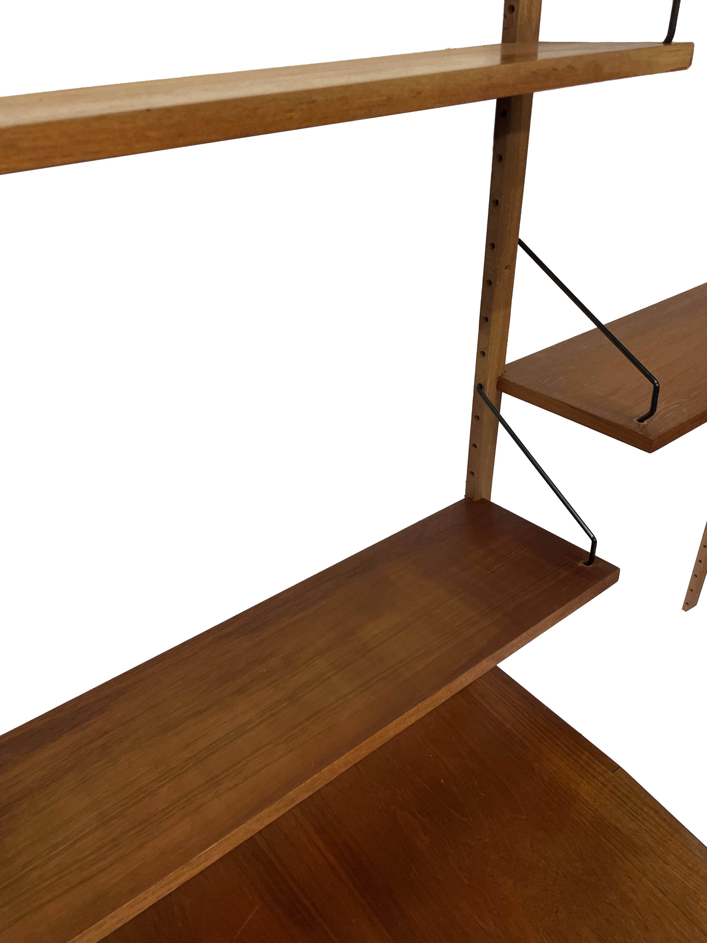 Vintage Poul Cadovius Royal System wall system wall unit