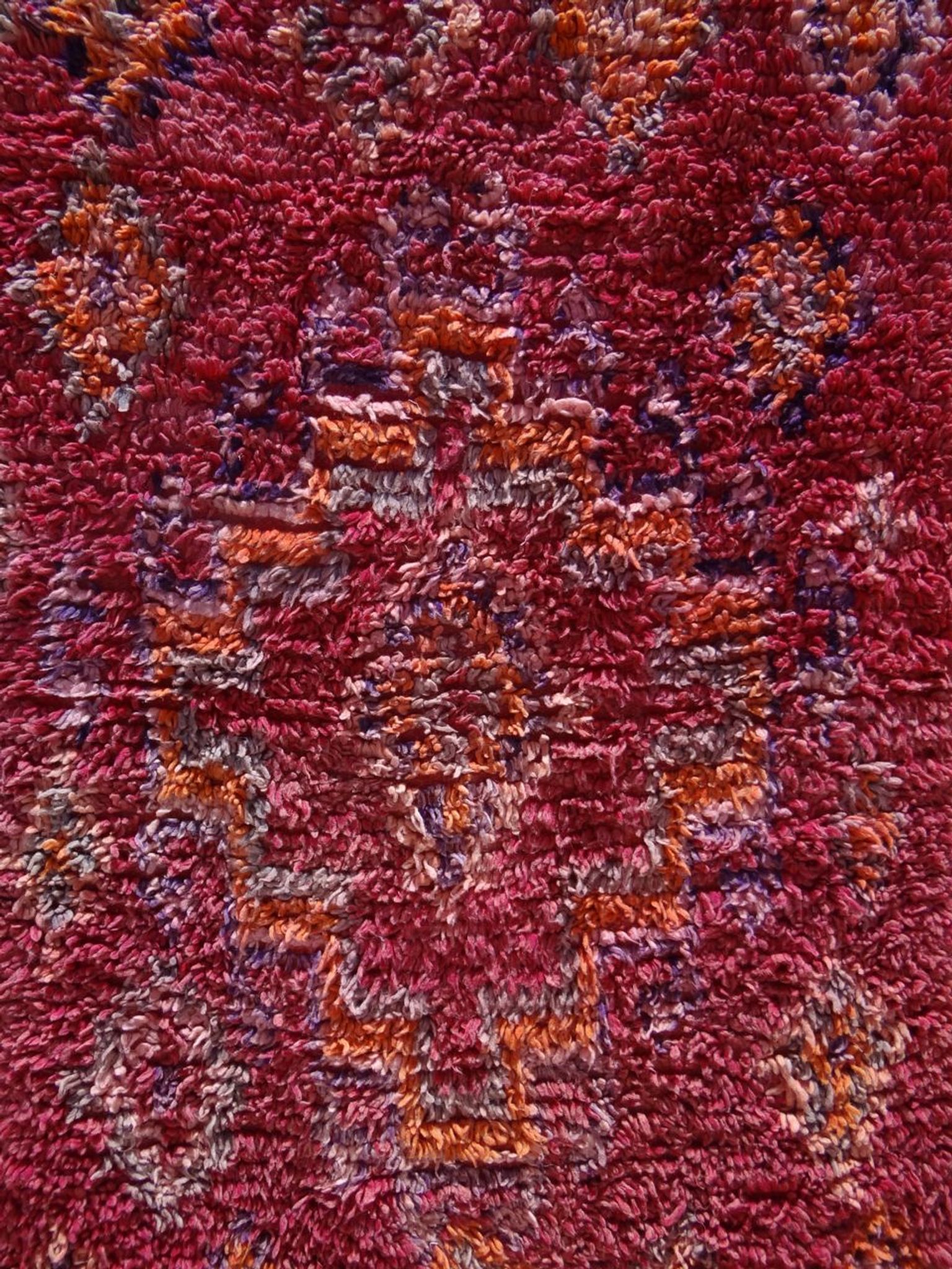 Berber Morocco purple rain - mat Azilal 104 x 194 cm