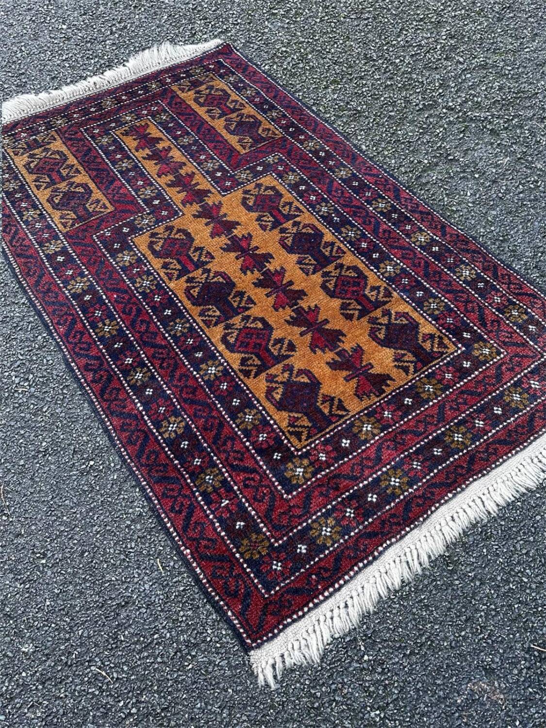 Handmade Afghan rug