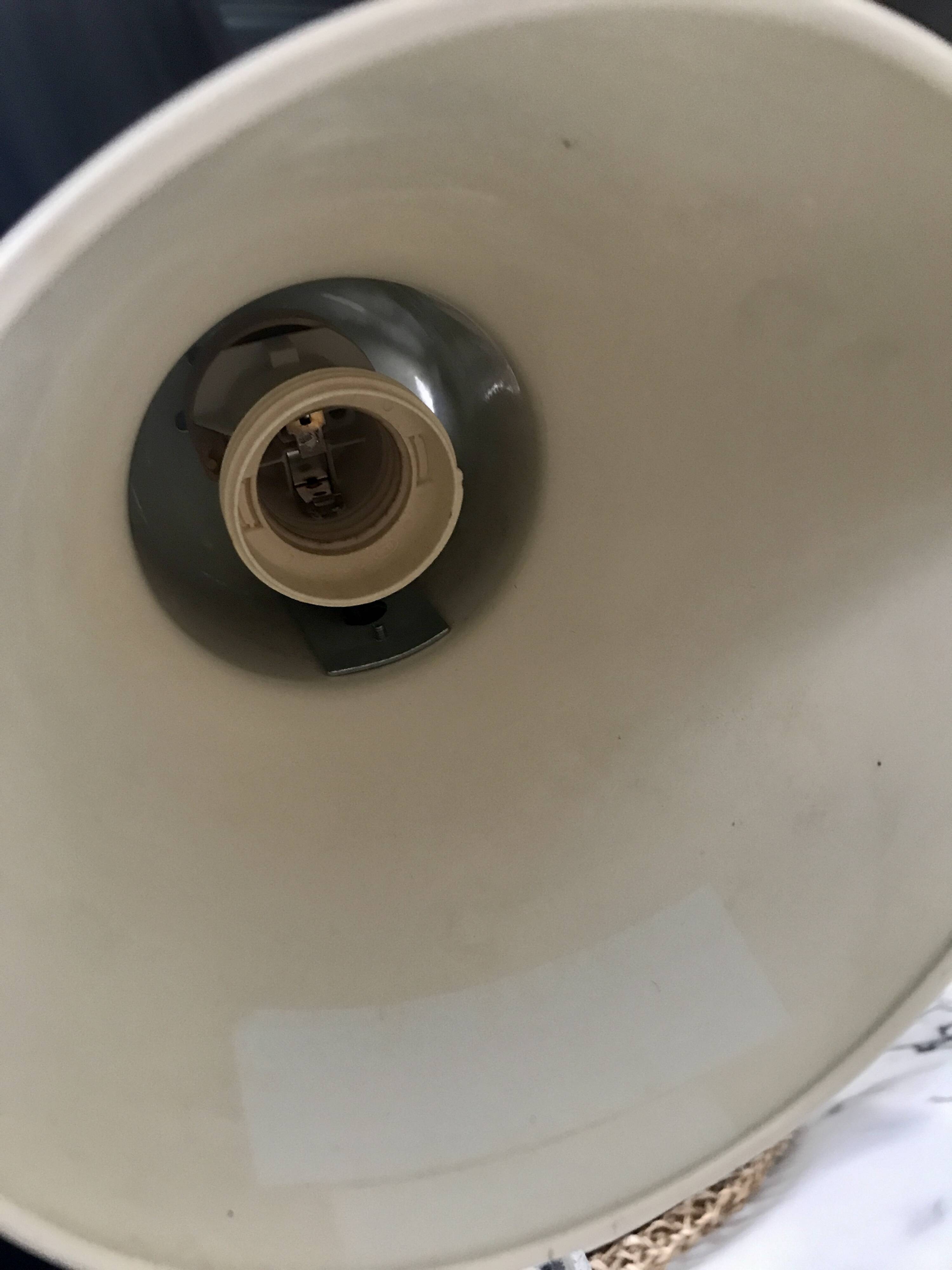 Vintage metal lamp
