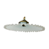 Crenellated opaline suspension