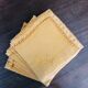 8 serviettes anciennes monogrammées CG - 38x38 cm - Coton
