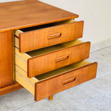 Scandinavian teak row