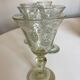 Set of 6 glasses of Biot signed 16cm 1960