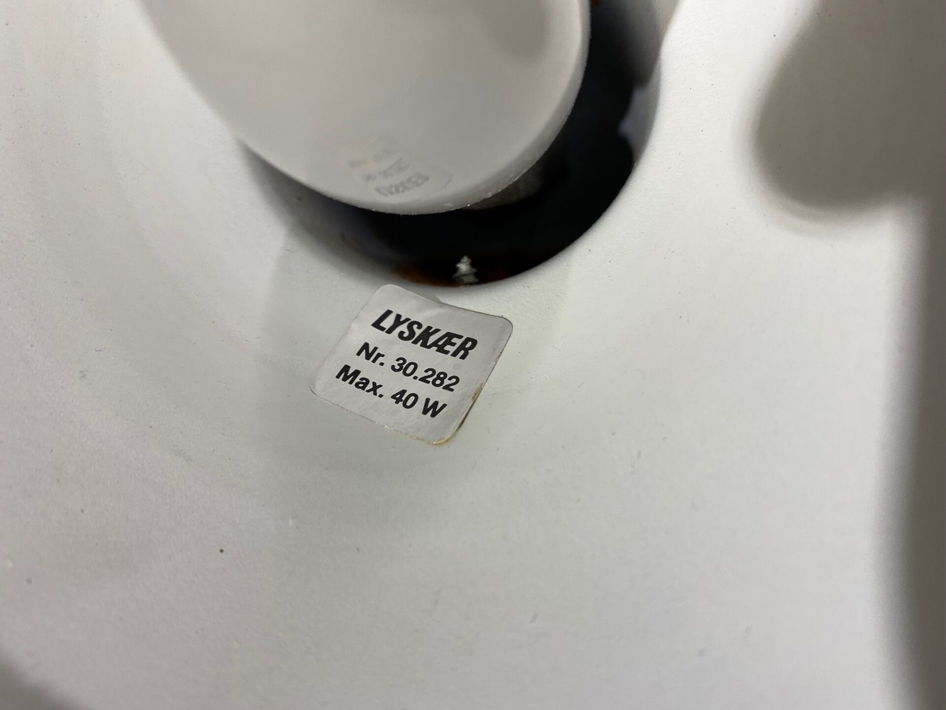 70s retro lyskaer night light made in denmark | vintage danish design from the 1970s | scandinavian