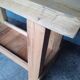 Workbench 120cm old solid wood