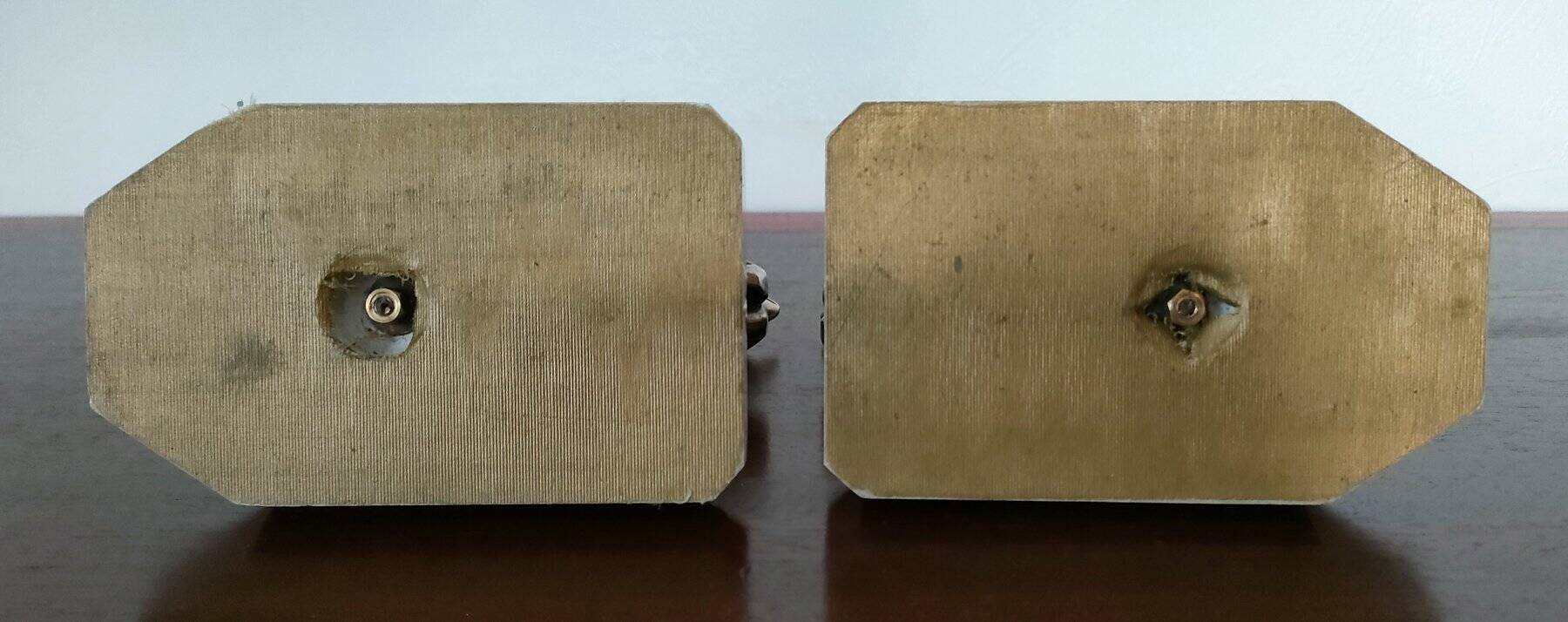 Pair of Gazelles bookends Hippolyte Moreau, signed - Spelter, marble