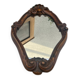 Miroir en Bois Sculpté – Style Baroque / Rocaille - Rococo