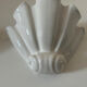 Pair of porcelain wall lamps France 1970