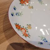 3 cups and saucers in fine porcelain