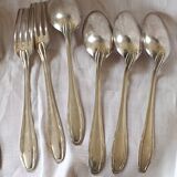 7 silver metal cutlery from the 60s.