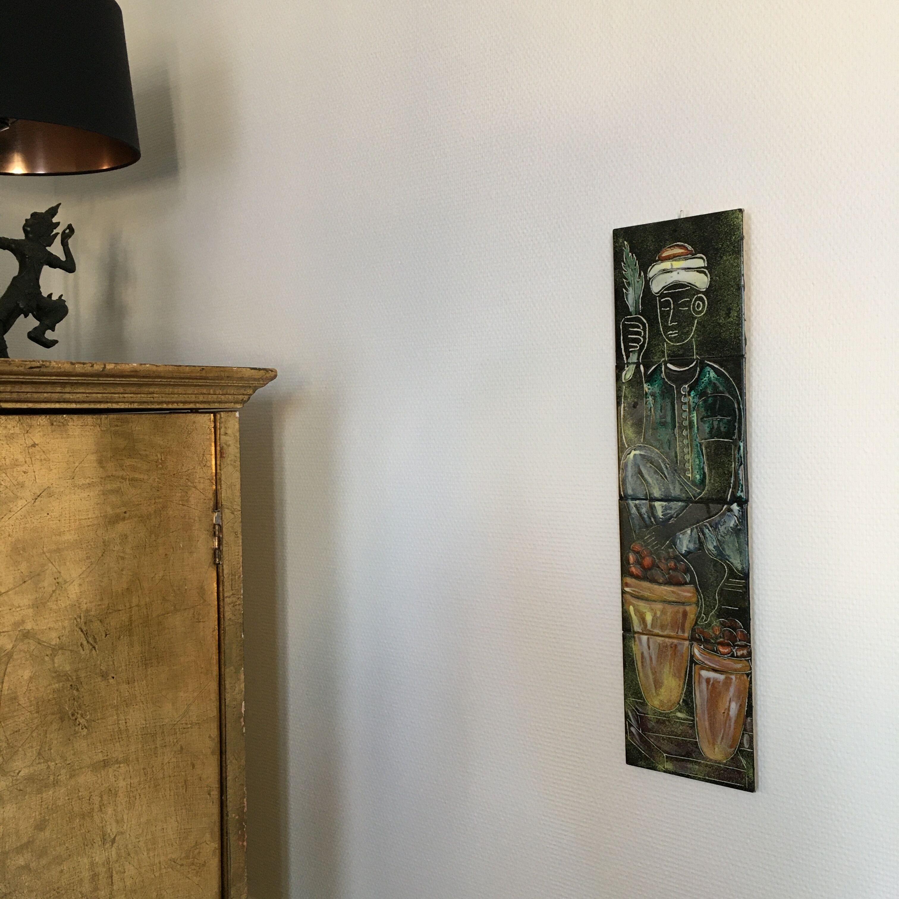 Ceramic decorative panel