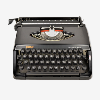 Brother Deluxe Black Edition Typewriter