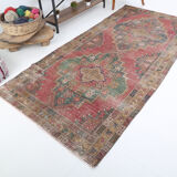 4x9 traditional hand-made vintage rug 284x134cm