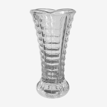 Glass tulip vase