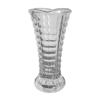 Glass tulip vase