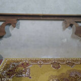 Frame Renaissance-style walnut mantelpiece