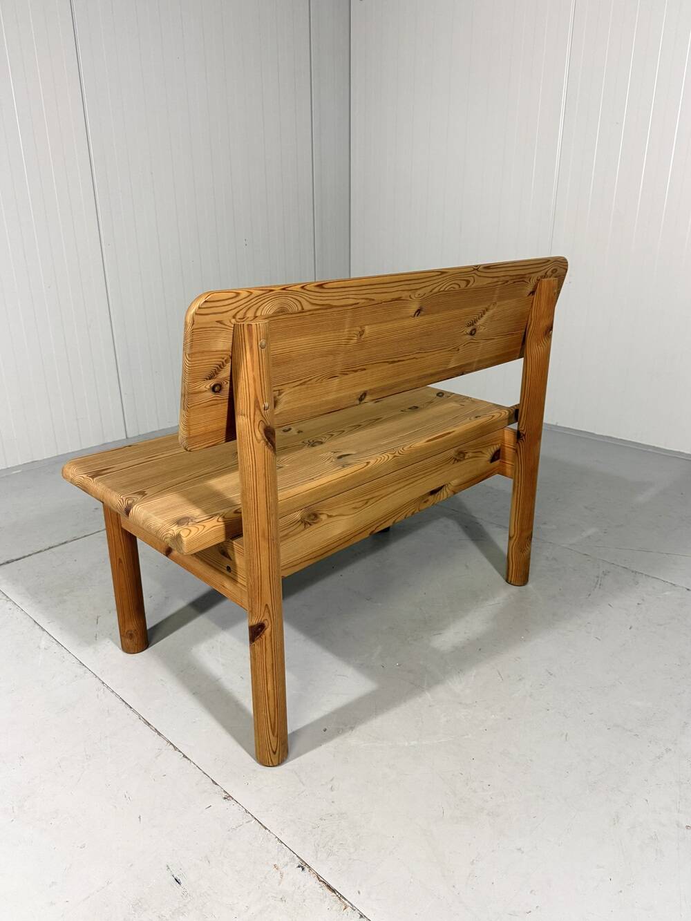 Korup Design solid pine benches with storage space Denmark