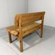 Korup Design solid pine benches with storage space Denmark