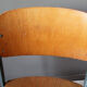 4 chaises d'école Northheler vintage