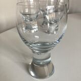 Set of 4 glasses Rondo by Kosta Boda Sweden 1970