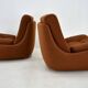 Pair of vintage mid-century Atlantis armchairs, 1960s
