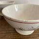 Extra large bowls Gien from the 1950s